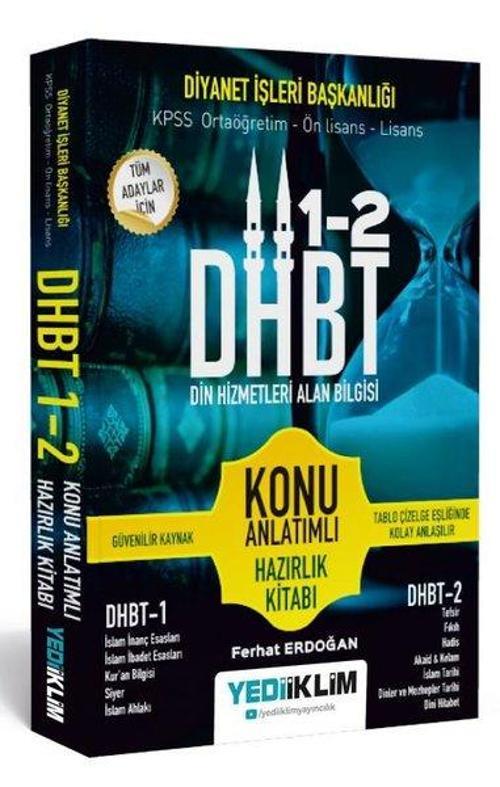 DHBT Tüm Adaylar İçin Din Hizmetleri Alan Bilgisi Konu Anlatımlı Hazırlık Kitabı