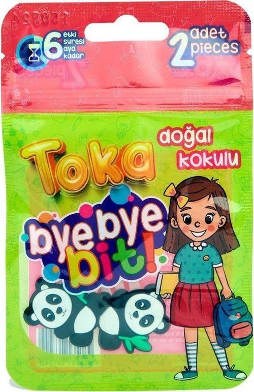 BYE BYE BİT DOĞAL KOKULU ÇITÇIT BİT TOKASI 2'Lİ