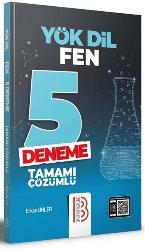 YÖKDİL Fen Tamamı Çözümlü 5 Deneme