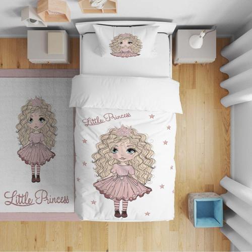 Çocuk Bebek Nevresim Takımı Yıldızlı Little Princess