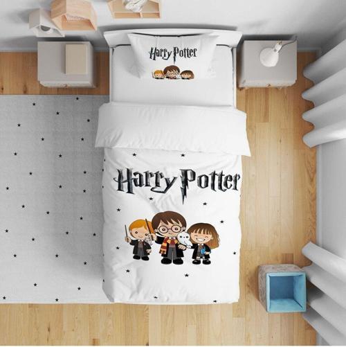 140x220 Çocuk Yatak Örtüsü Hediye Yastık Kılıfı Harry Potter ve Arkadaşları