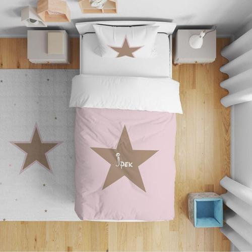 Çocuk Bebek Nevresim Takımı Tek Yıldız