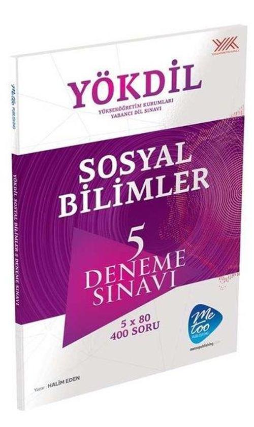 YÖKDİL Sosyal Bilimleri 5 Deneme