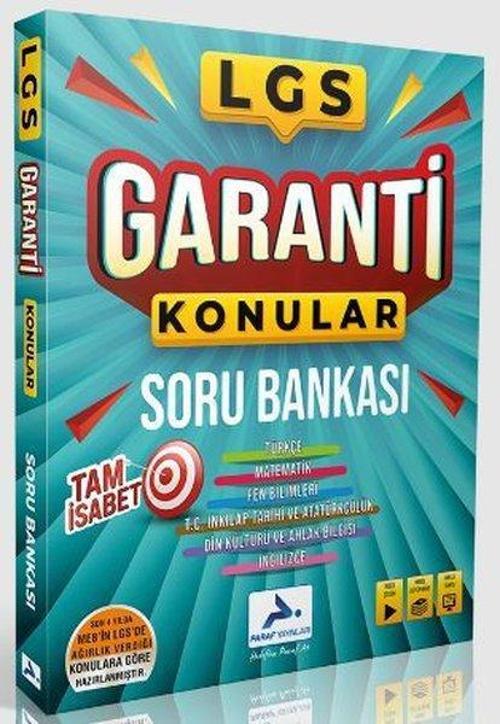 2022 LGS Garanti Konular Soru Bankası
