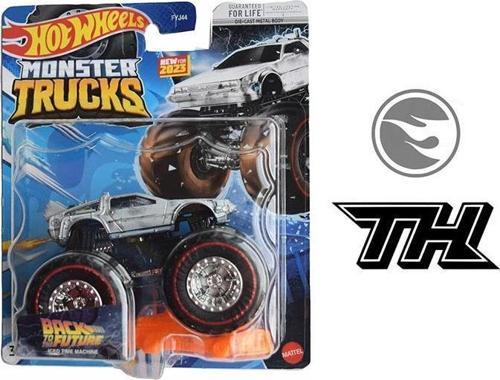Monster Trucks Back to The Future Iced Time Machine - Treasure Hunt (1/64)