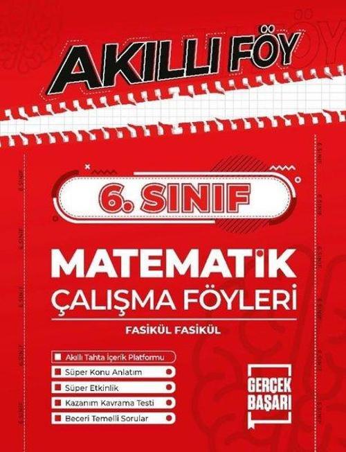 6. Sınıf Matematik Çalışma Föyleri - Akıllı Föy