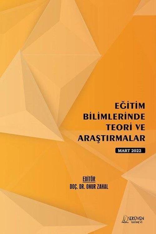Eğitim Bilimlerinde Teori ve Araştırmalar - Mart 2022