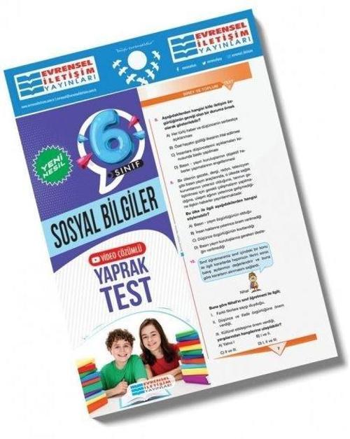 6.Sınıf Sosyal Bilgiler Video Çözümlü Yaprak Test