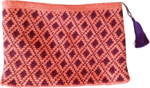 El Örgüsü Wayuu Clutch Çanta (31 Cm X 21 Cm)