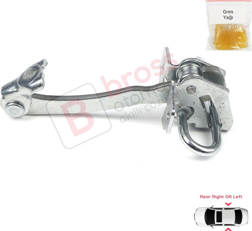 Fiat Linea 323 110 Punto Grande Punto Evo 199 İçin Arka Sağ veya Sol Kapı Gergi Yayı 51799769