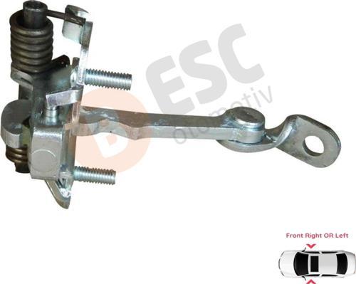 Peugeot 206 206+ HB CC SW İçin Ön Sağ veya Sol Kapı Gergi Yayı 9181C8 