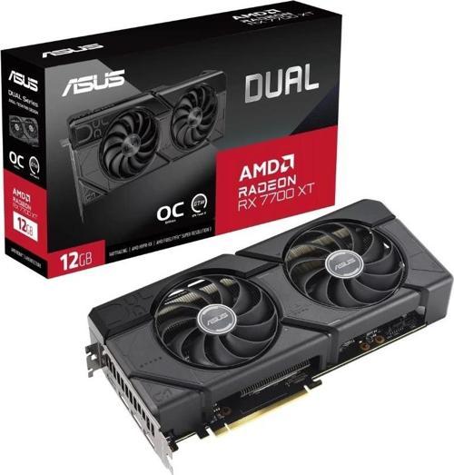 Radeon RX 7700 XT Dual O12G 12GB GDDR6 Ekran Kartı