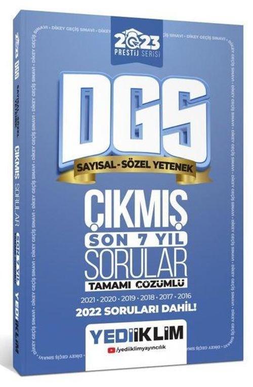 2023 DGS Tamamı Çözümü Son 7 Yıl Çıkmış Sorular