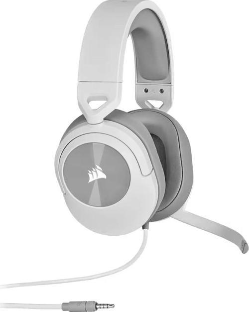 HS55 Surround USB Dolby Audio 7.1 Surround Beyaz Kablolu Gaming Kulaklık