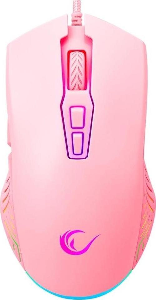 SMX-G68 SPEAR Full RGB 7200DPI Pembe7D 7D Makrolu Gaming Oyuncu Mouse