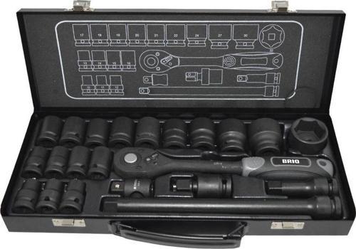 Lokma Seti Havalı 1/2 10-32MM 22 PARÇA