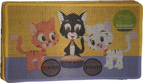 Jüt Halı Kedi Tırmalama 70X43 cm Desenli No:6