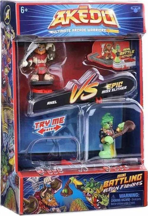 Akedo 2Li Paket Axel vs Epic Miss Slither AKE01000-14216