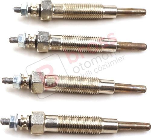 Mitsubishi Hyundai için 4 Adet Isıtma Bujisi 11 Volt MD197511, GN107