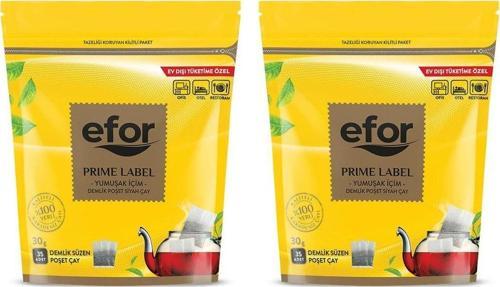 Demlik Poşet Çay Jumbo Prime Label 30Gr 35 Li X 2 Adet