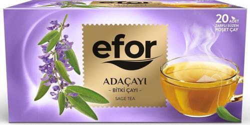 Adaçayı Bardak Poşet Çay Bitki Ve Meyve Çayı - 20'Li