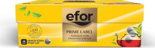 Prime Label Demlik Poşet Siyah Çay - 48'Li