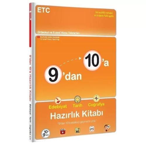 9'dan 10'a Edebiyat Tarih Coğrafya Hazırlık Kitabı
