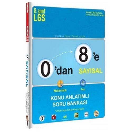 0'dan 8'e Sayısal Konu Anlatımlı Soru Bankası