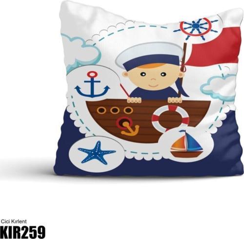 Kaptan,gemi,çapa,dümen Çocuk Bebek Odası Kırlenti