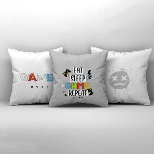 Çocuk Bebek Odası Kırlent Kılıfı Game Konsol Temalı