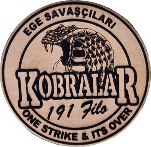 191 FİLO EGE SAVAŞÇILARI  Deri PEÇ - Arma - Askeri Patch