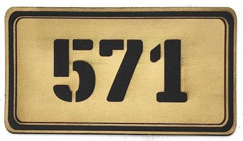 571 Deri PEÇ- Arma - Patch