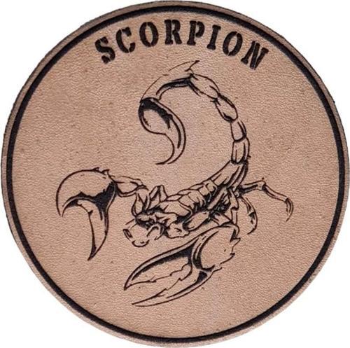 Akrep Deri PEÇ - Arma - Scorpion Leather Patch