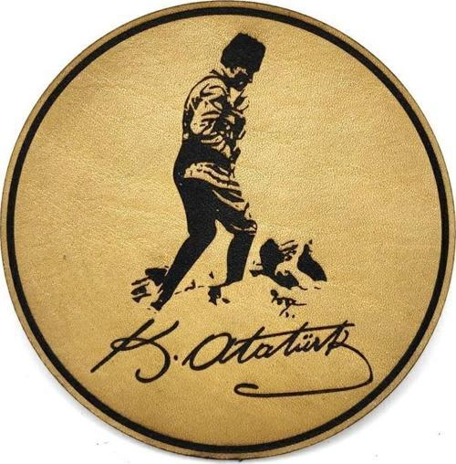 ATATÜRK KOCATEPE Deri PEÇ - Arma - Askeri Patch