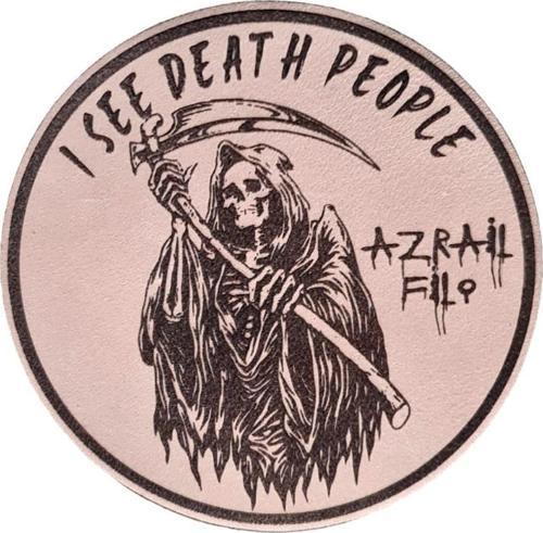 Azrail Filo I See Death People Deri PEÇ  -Arma - Leather Patch