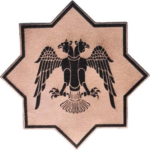 SELÇUKLU Kartalı Yıldız Deri PEÇ - Arma - Askeri Patch