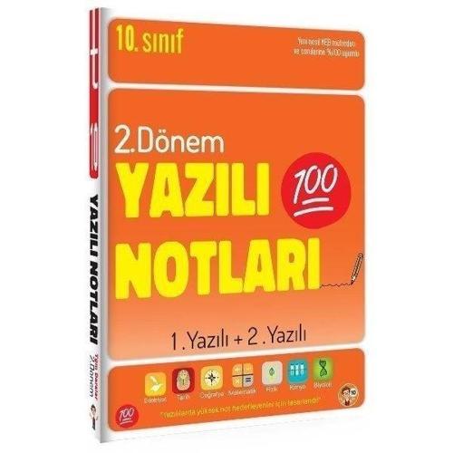 10.Sınıf Yazılı Notları 2.Dönem 1+2.Yazılı