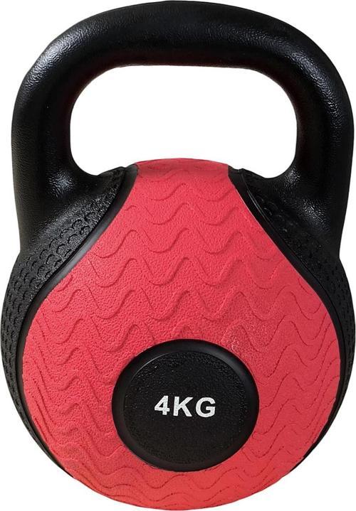 Ketlle-300 Kauçuk Kettle Dambıl 4 Kg
