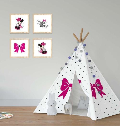 Çocuk Bebek Odası Oyun Çadırı Fiyonk ve Puantiyeler