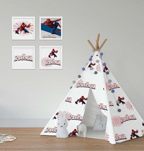 Çocuk Bebek Odası Oyun Çadırı Örümcek Ağı Spiderman