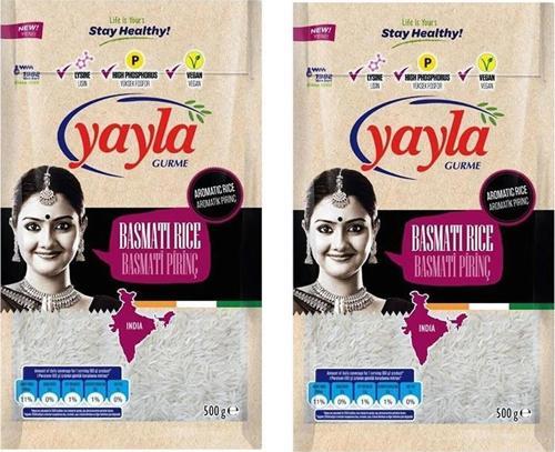 Basmati Pirinç 500 gr x 2 Adet