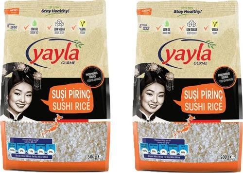 Suşi Pirinç 500 gr x 2 Adet