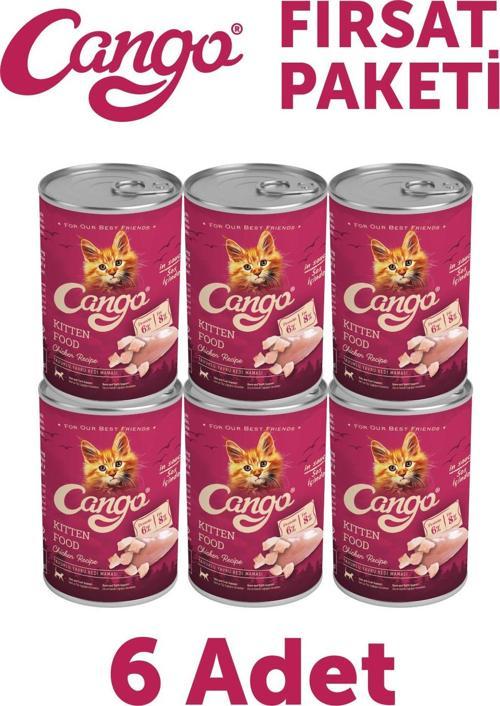 Yavru Yaş Kedi Maması Tavuklu 415Gr 6Lı