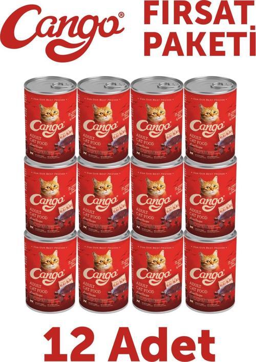 Yetişkin Yaş Kedi Maması Ciğerli 415Gr 12Li