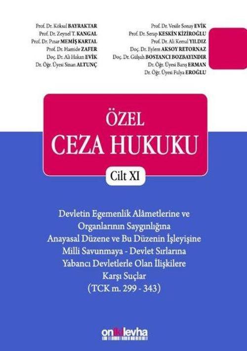 Özel Ceza Hukuku Cilt - 11