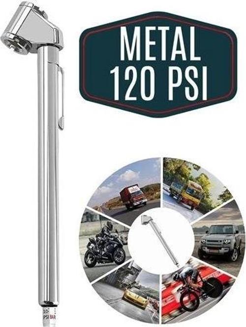 Metal Kasalı 120 Psi Lastik Hava Ölçme Saati