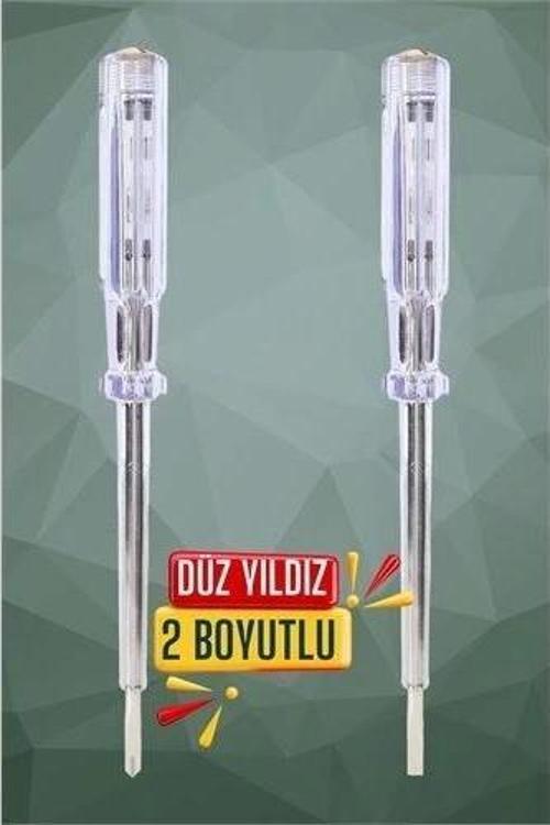 Düz Yıldız Uç Kontrol Kalemi Seti 718718