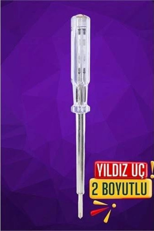 Kontrol Kalemi Elektrik Yıldız Uç 2 Boyutlu 716135