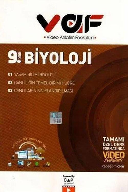 9.Sınıf Biyoloji Video Anlatım Fasikülleri