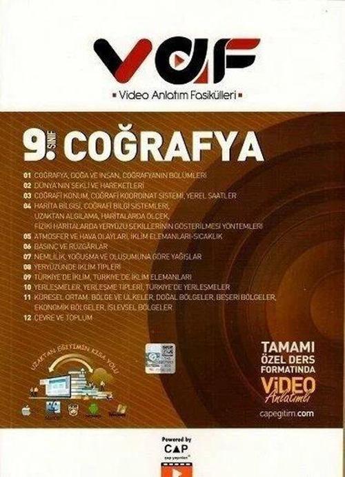 9.Sınıf Coğrafya Video Anlatım Fasikülleri